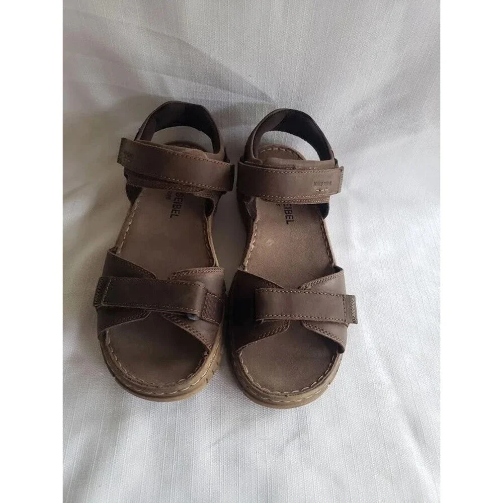Josef Seibel Brendan Sandals - Brown - Mens size 10.5